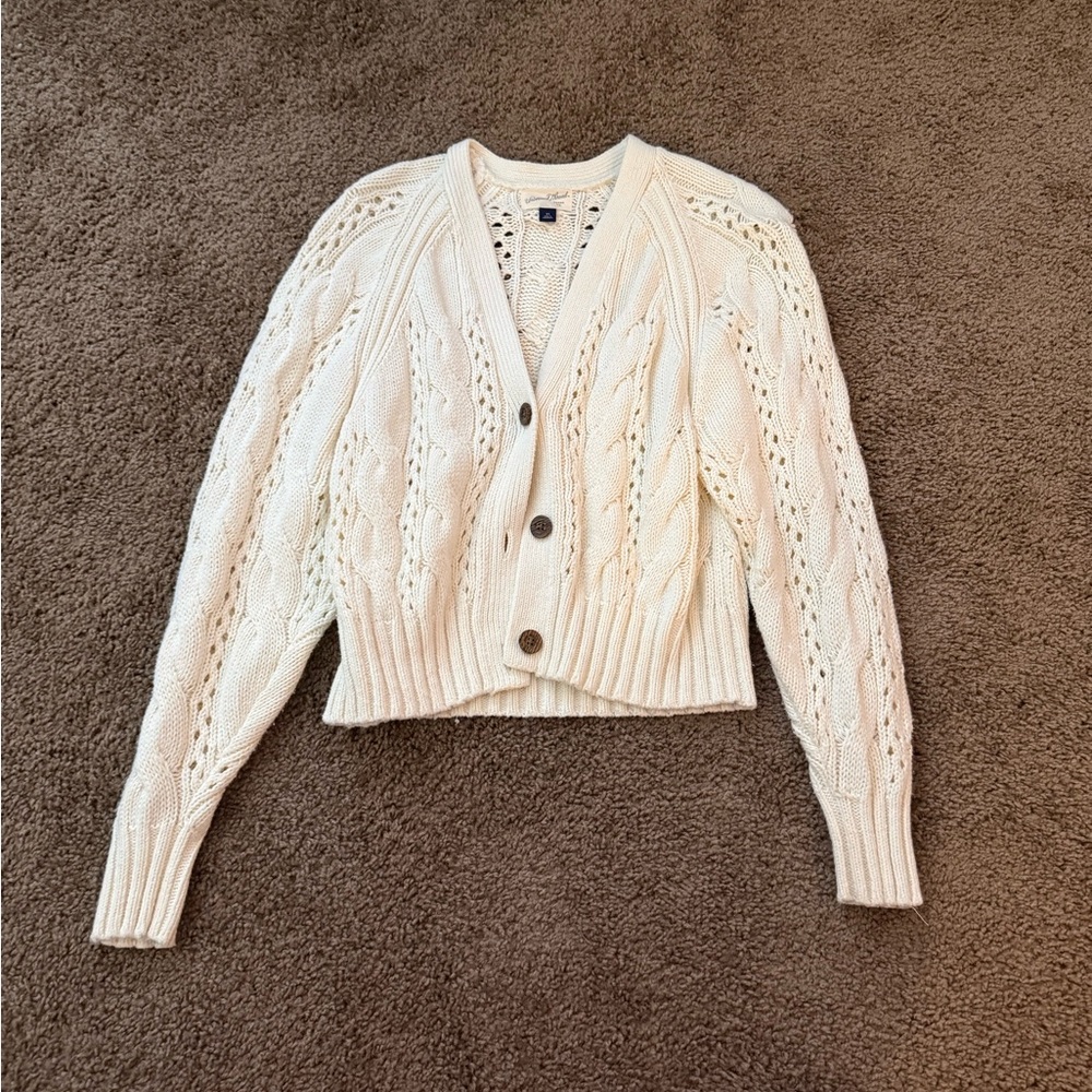 Women's Cable Knit Cardigan